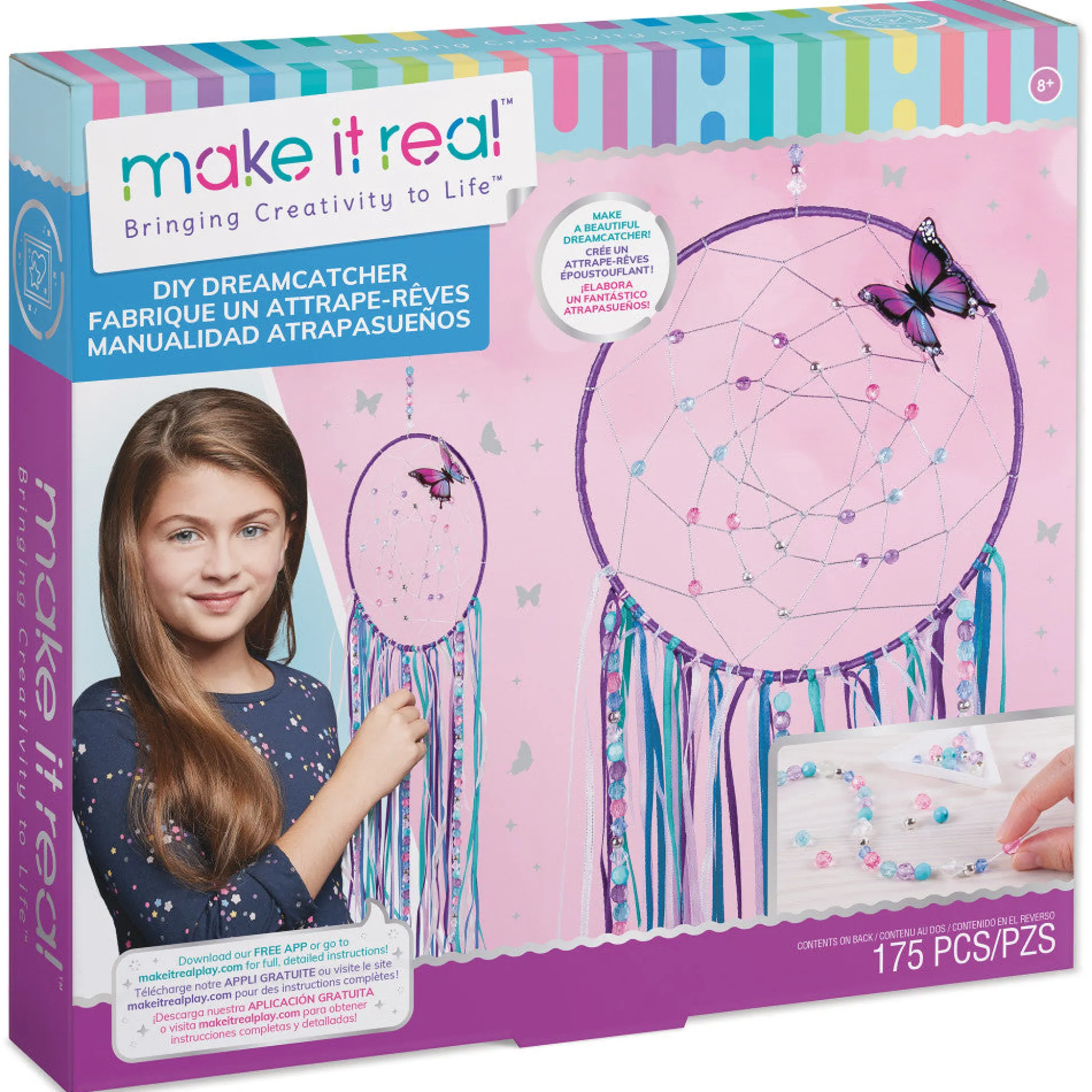 Flat River Group Make It Real Creative DIY Dreamcatcher Craft Kit for Kids* Crafts & Activities