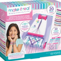 Flat River Group Make It Real Deluxe Friendship Bracelet Maker Kit* Crafts & Activities