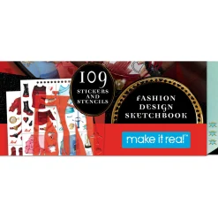 Flat River Group Make It Real Descendants 4 Rise of Red Fashion Design Sketchbook*Kids Drawing, Color & Painting|Kids Books