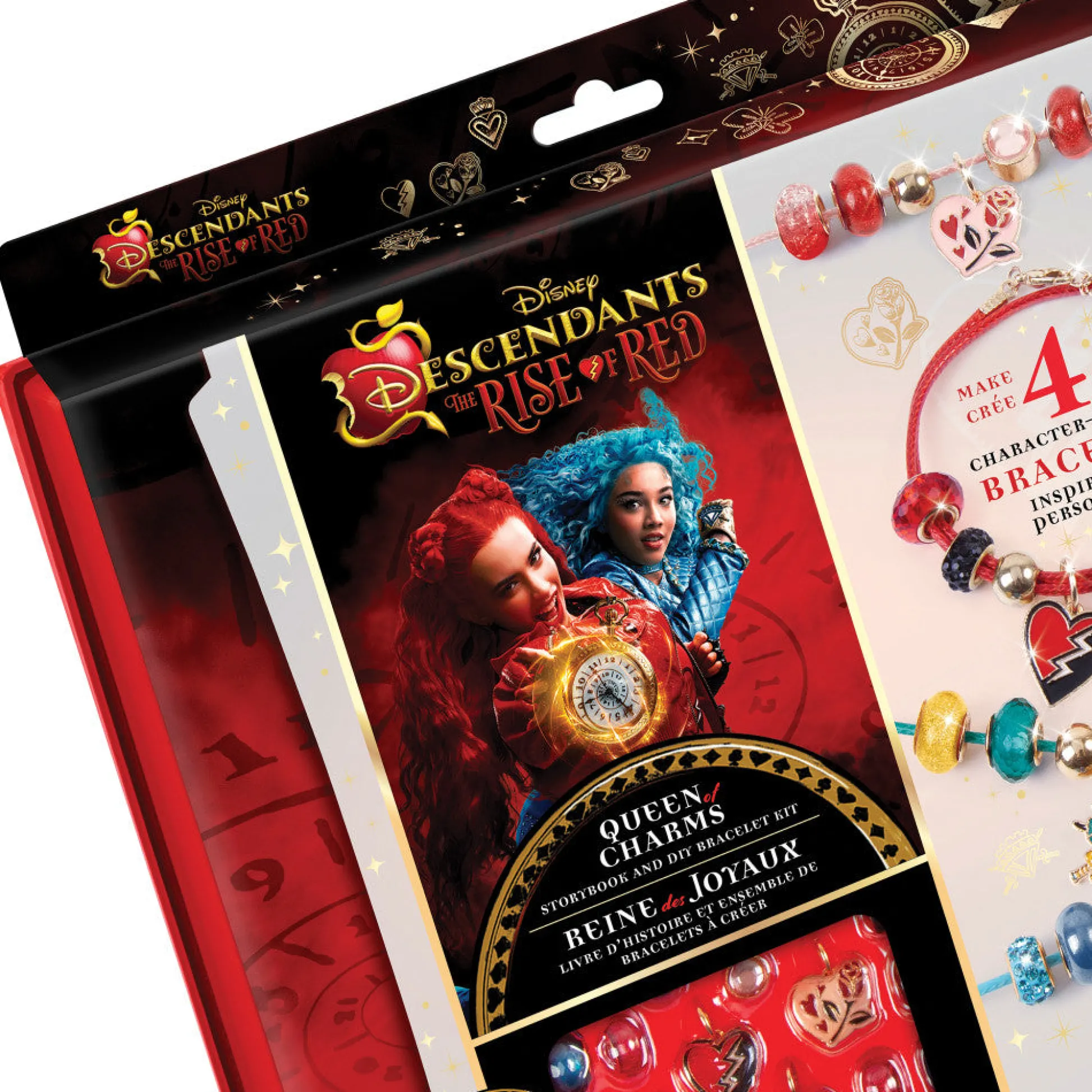 Flat River Group Make It Real Descendants 4 Rise Of Red Queen of Charms DIY Jewelry Kit - 34pc* Crafts & Activities