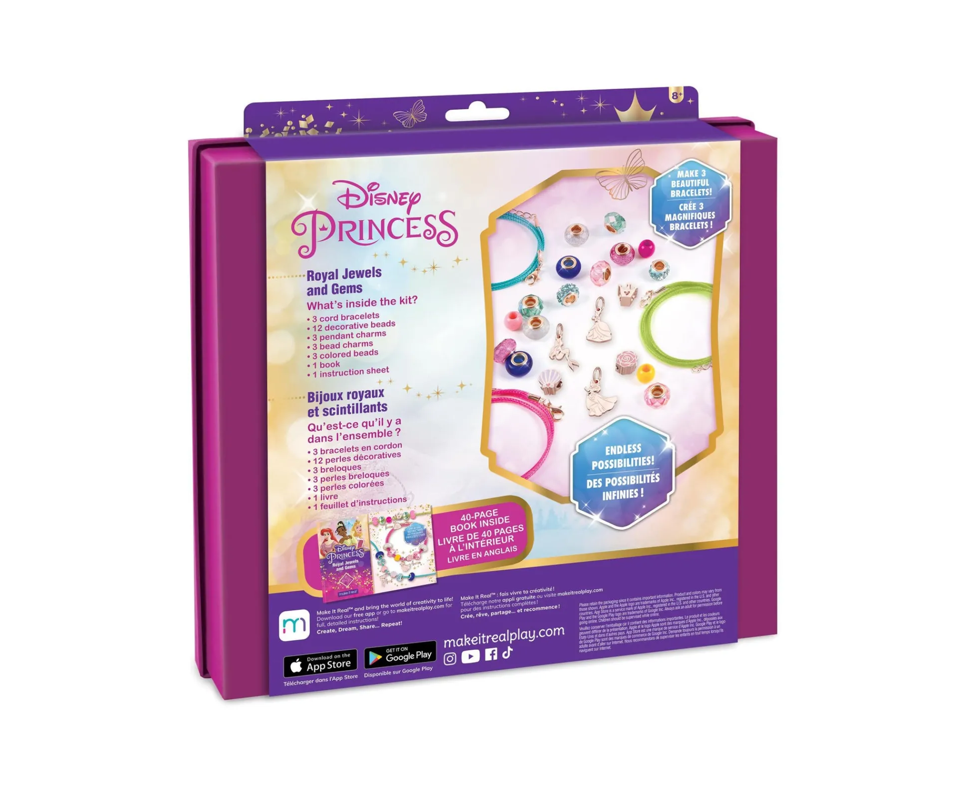 Macy's - Supplier Make It Real Disney Princess Moana Inspired Jewelry Making Kit* Crafts & Activities