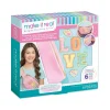 Flat River Group Make It Real DIY Fashion Love Patches Pink Bum Bag - Sparkly Terry Fabric* Crafts & Activities
