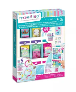 Macy's - Supplier Make It Real Snackers Bracelet DIY Jewelry Vending Machine Kit* Crafts & Activities