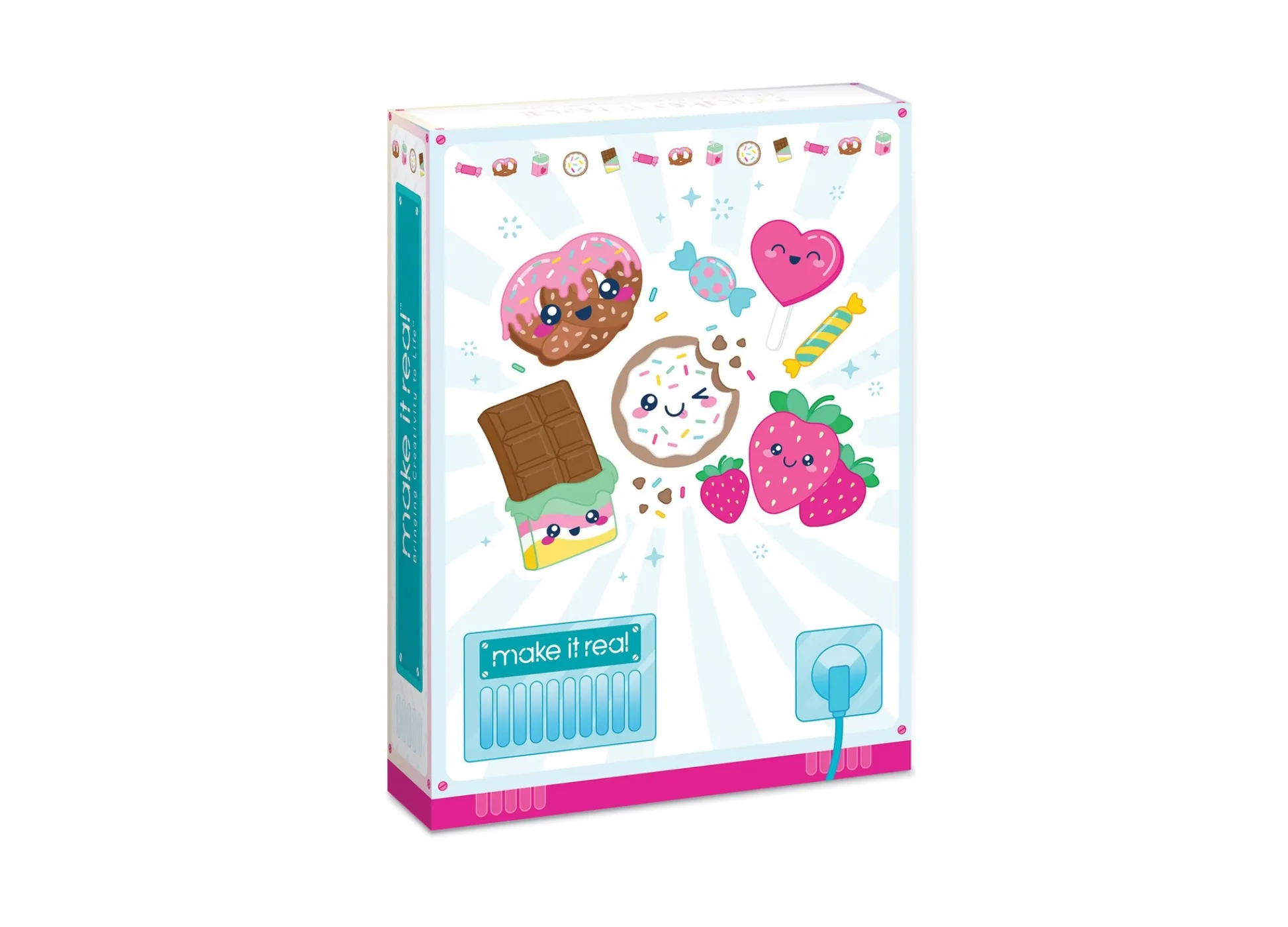 Flat River Group Make It Real Snackers Vending Machine DIY Bracelet Kit - Creative Jewelry Making Set for Kids* Crafts & Activities