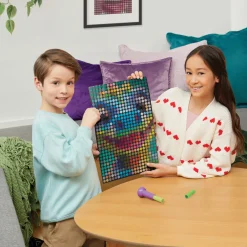 Flat River Group Make It Real Stamp To Reveal Art Kit - Cool Cat & Smily Dino* Crafts & Activities