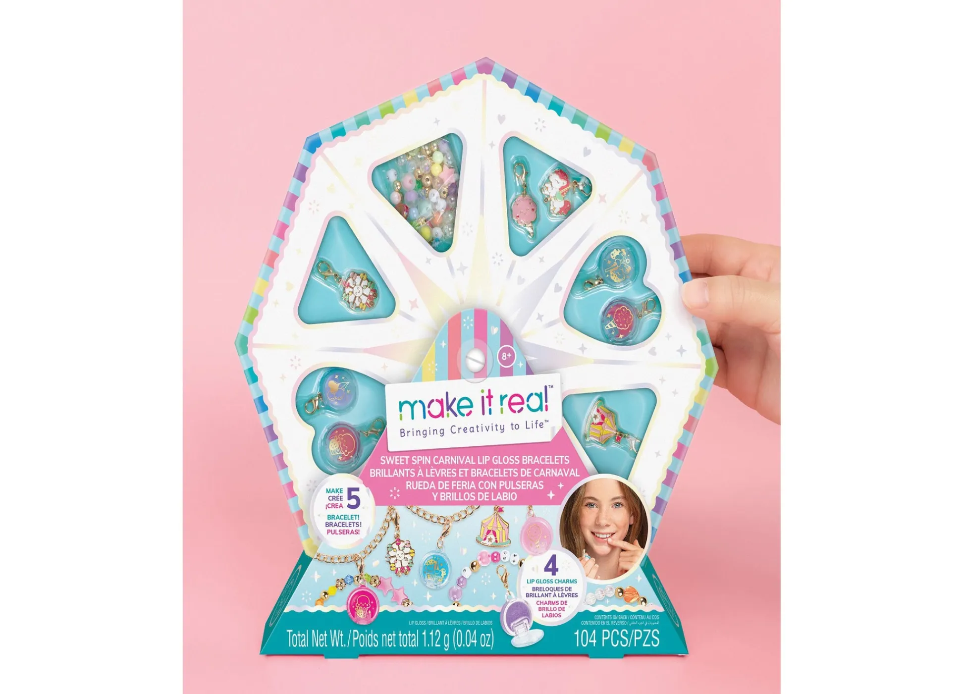Macy's - Supplier Make It Real Sweet Spin Carnival Lip Gloss Bracelets Kit* Crafts & Activities