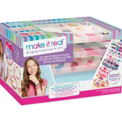 Flat River Group Make It Real Ultimate Bead Studio Jewelry Making Kit* Crafts & Activities