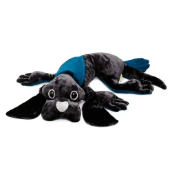 Educators Resource Manimo Therapeutic Weighted Plush Dog, 2.2 lb - Velvet Gray* Stuffed Animals|Stuffed Animals & Plush Toys