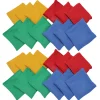 Educators Resource Martin Sports Colorful Bean Bags Set, 3.5" x 3.75", 24-Pack for Tossing Games* Toddler & Preschool Games & Puzzles
