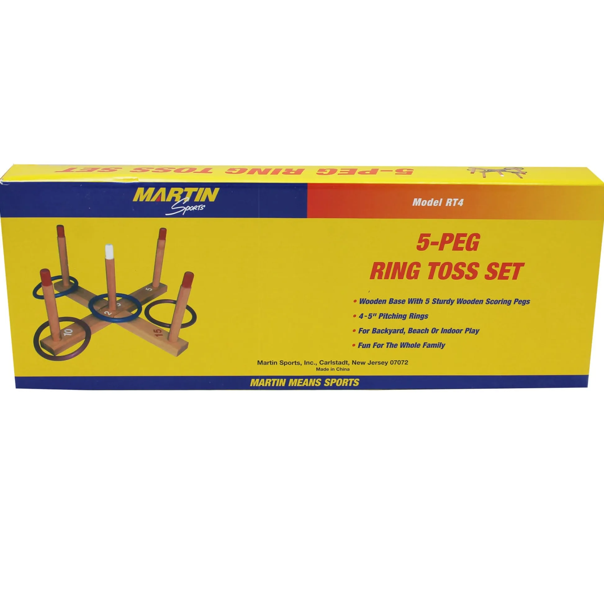 Educators Resource Martin Sports Deluxe Ring Toss Game Set for Outdoor Fun* Toy Sports