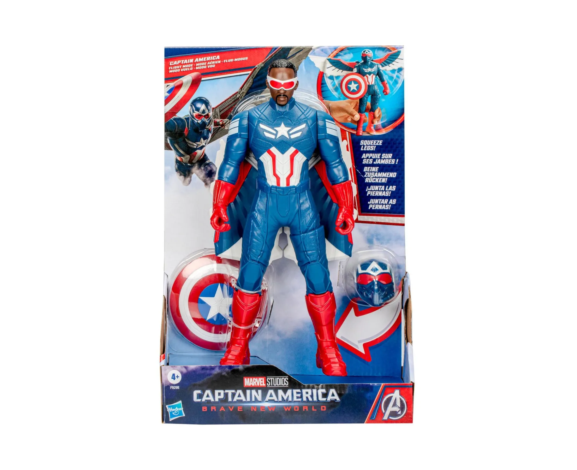 Macy's - Supplier Marvel Avengers Captain America Brave New World Flight Mode Figure* Marvel