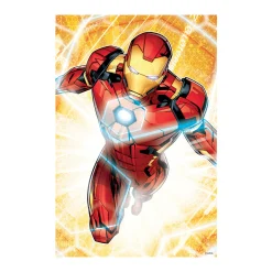 AreYouGame Marvel Avengers Iron Man 3D Lenticular Puzzle - 300 pc* Marvel|Puzzles