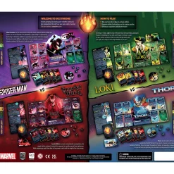 Educators Resource Marvel Dice Throne: Scarlet Witch, Thor, Loki, Spider-Man Board Game* Marvel|Board Games
