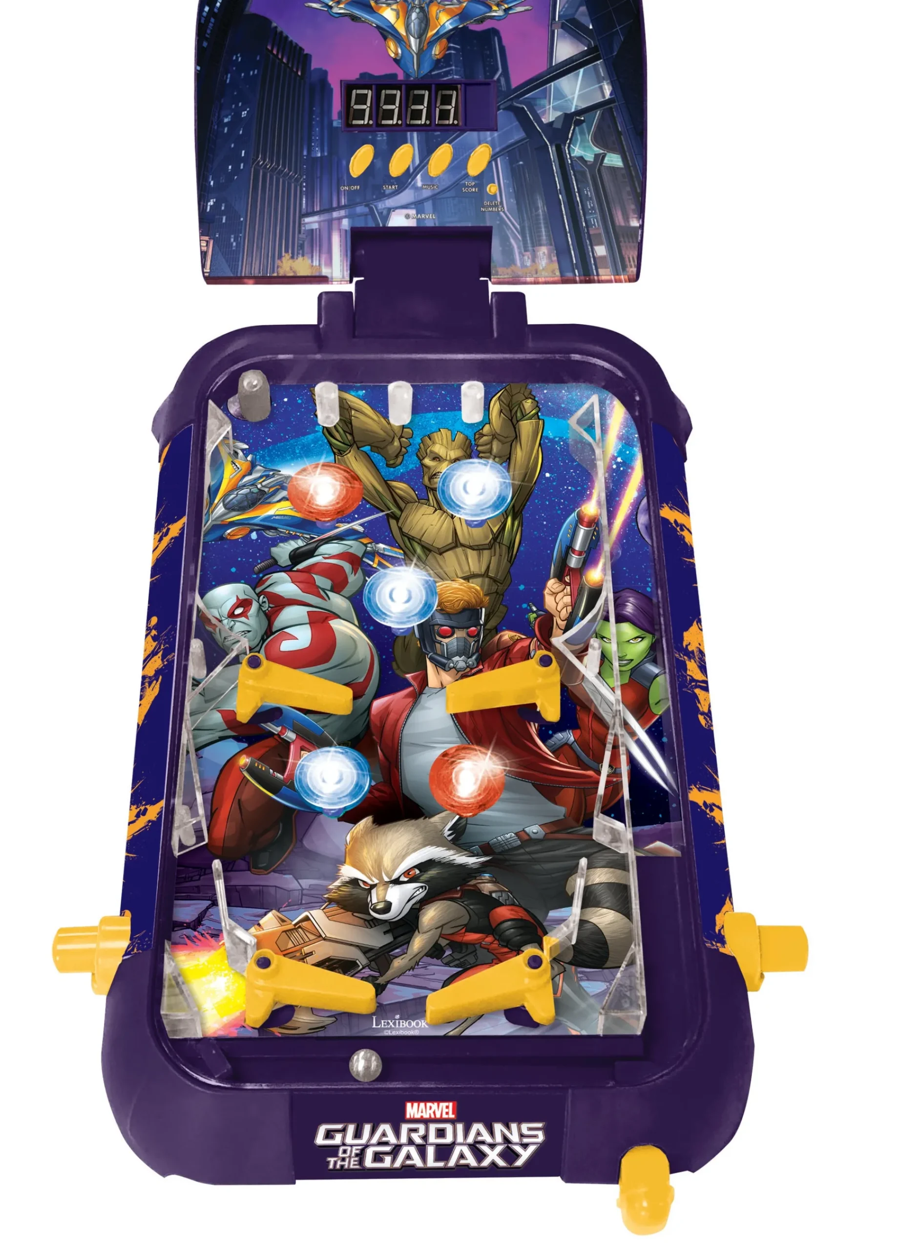 Lexibook Marvel Guardians of the Galaxy Electronic Table Pinball Game* Role-Playing Games|Board Games