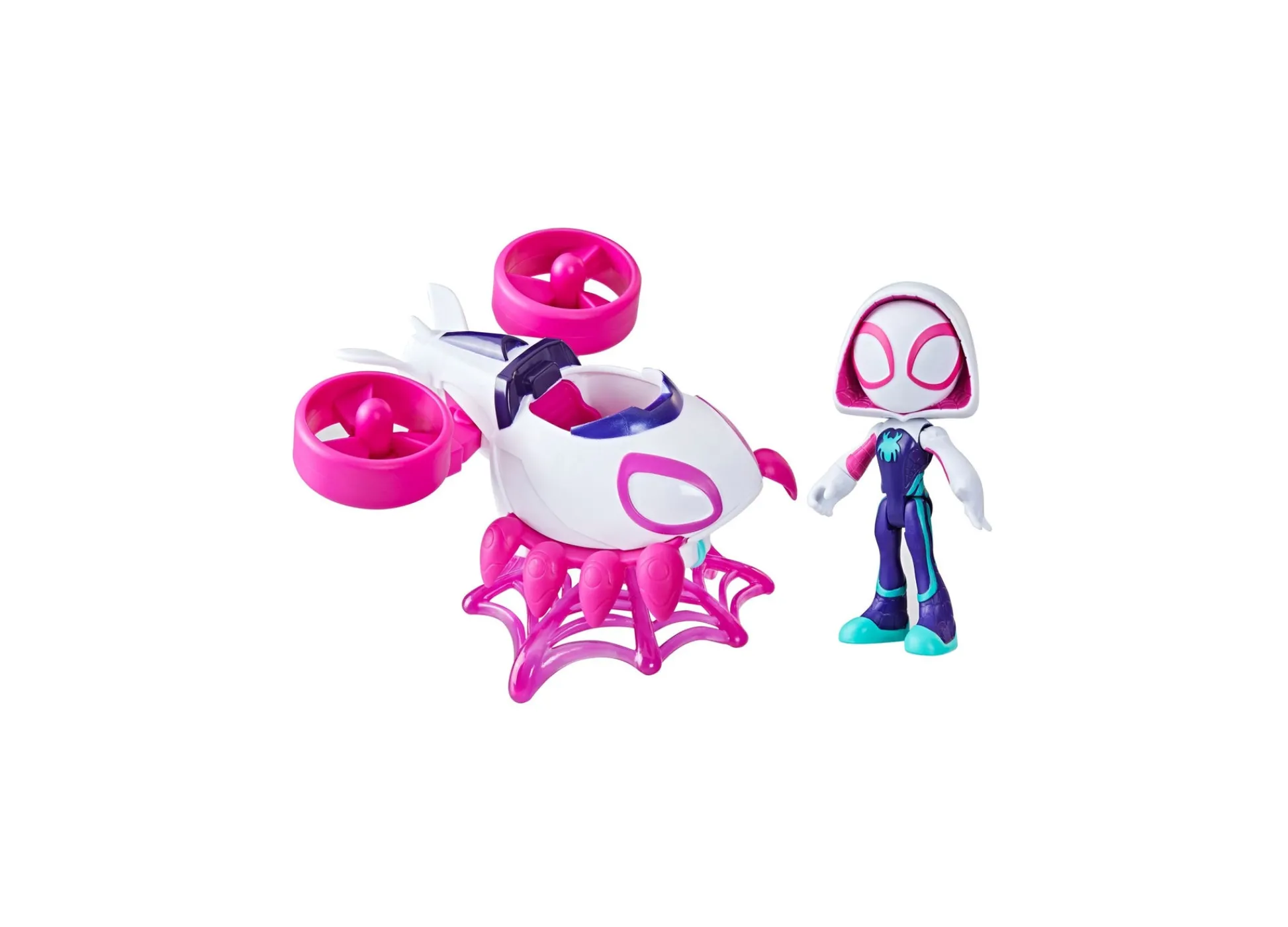 Macy's - Supplier Marvel Spidey Ghost-Spider Copter Playset - Action-Packed Fun* Preschool Figures & Playsets|Marvel
