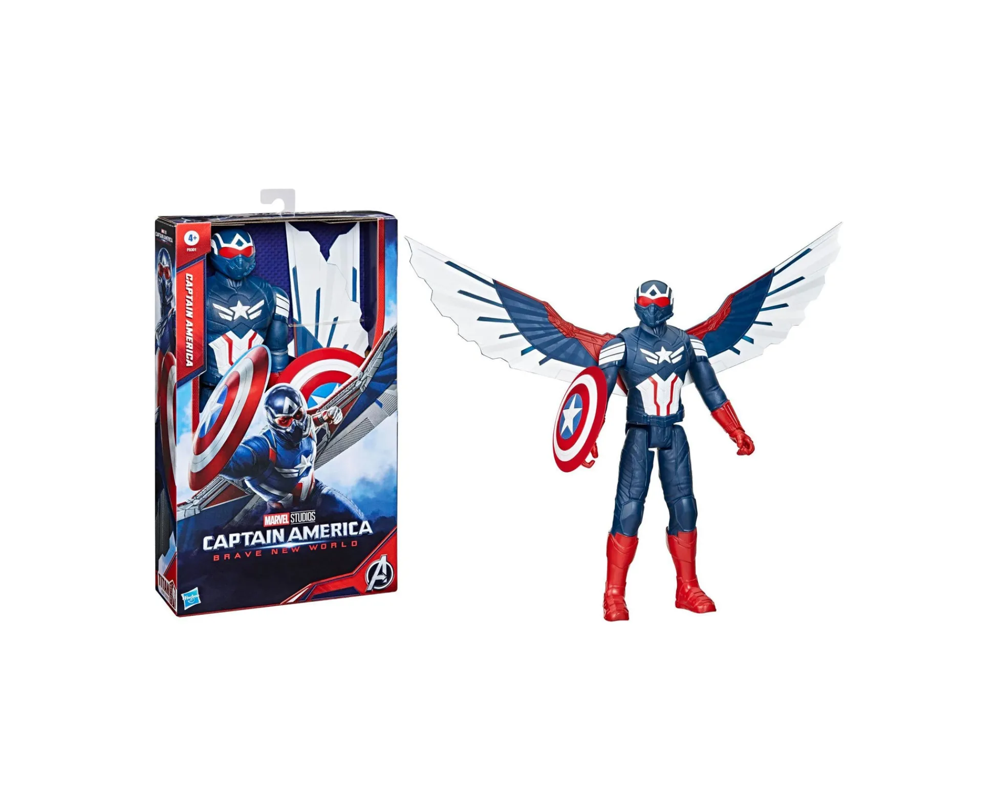 Macy's - Supplier Marvel Studios Titan Hero Series Deluxe Captain America Action Figure* Marvel