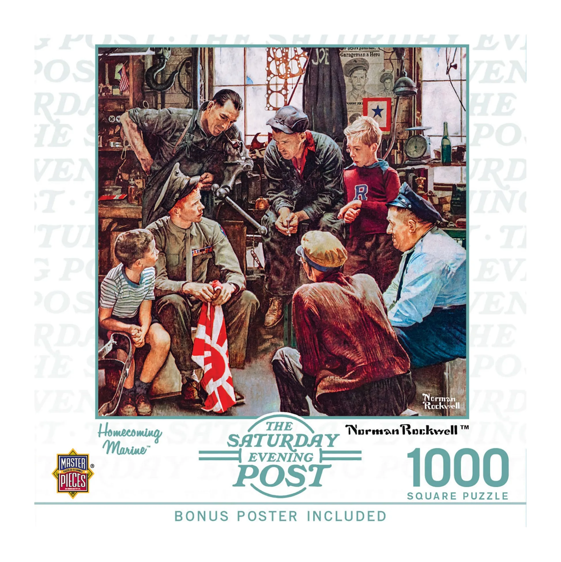 AreYouGame MasterPieces Homecoming Marine Jigsaw Puzzle - 1000 pc* Puzzles