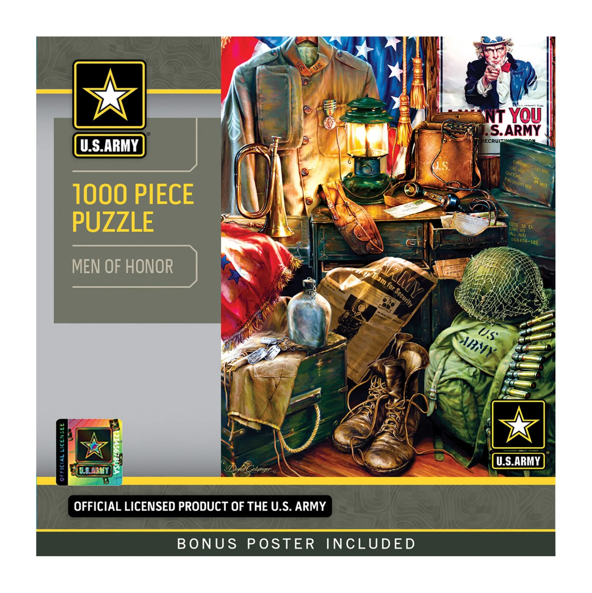 AreYouGame MasterPieces Hometown Heroes Men of Honor Jigsaw Puzzle - 1000 pc* Puzzles