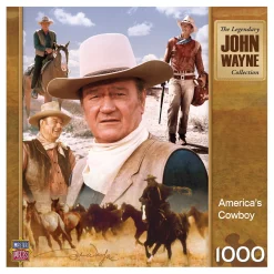 AreYouGame MasterPieces John Wayne America's Cowboy Jigsaw Puzzle - 1000 pc* Puzzles