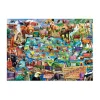 AreYouGame Masterpieces Puzzles National Parks of America Map Jigsaw Puzzle - 1000 pc* Puzzles