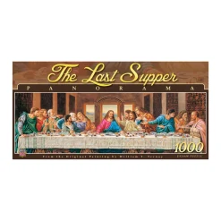 AreYouGame Masterpieces The Last Supper Panoramic Jigsaw Puzzle - 1000 pc* Puzzles
