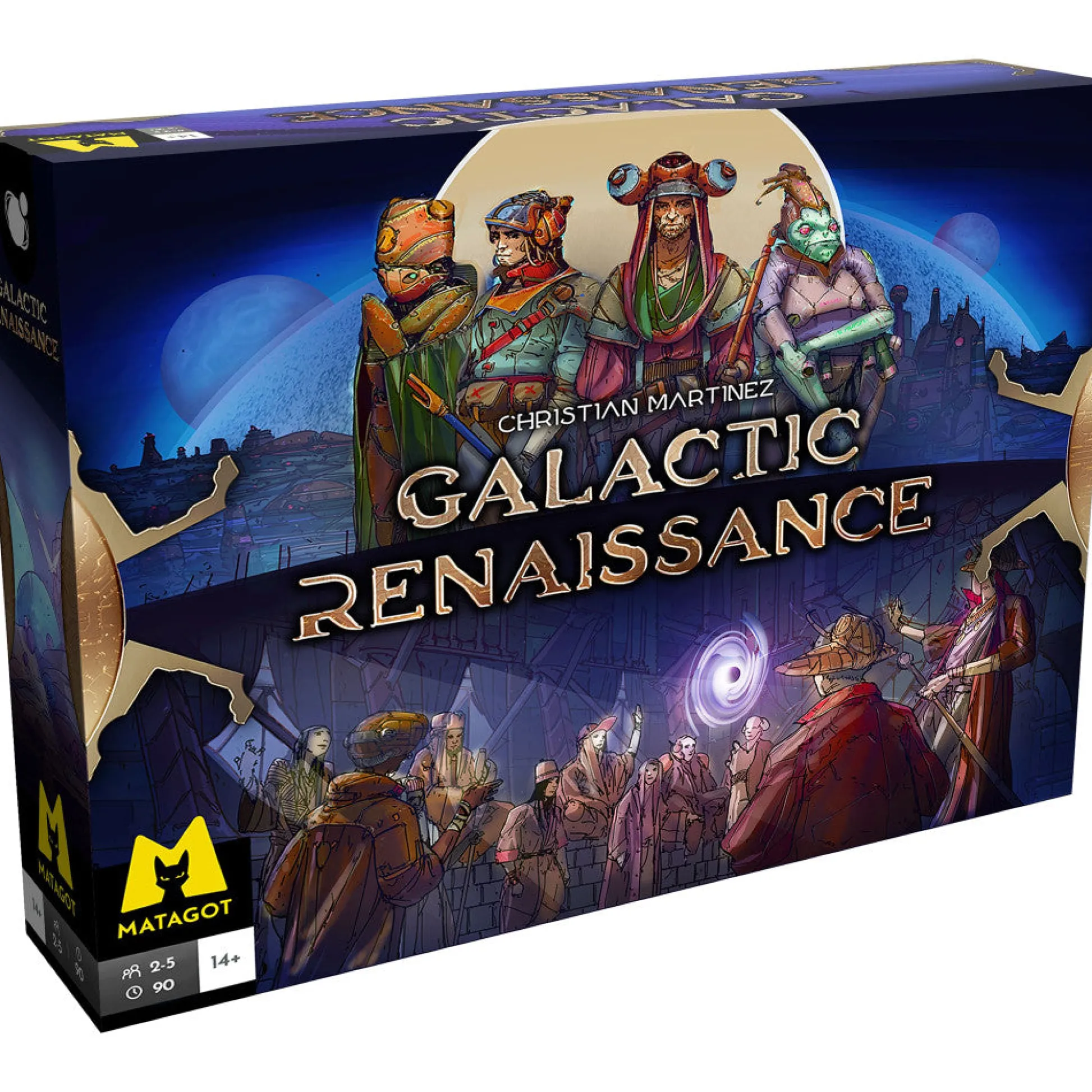 Flat River Group Matagot: Galactic Renaissance Strategy Board Game for Ages 14+* Role-Playing Games|Board Games