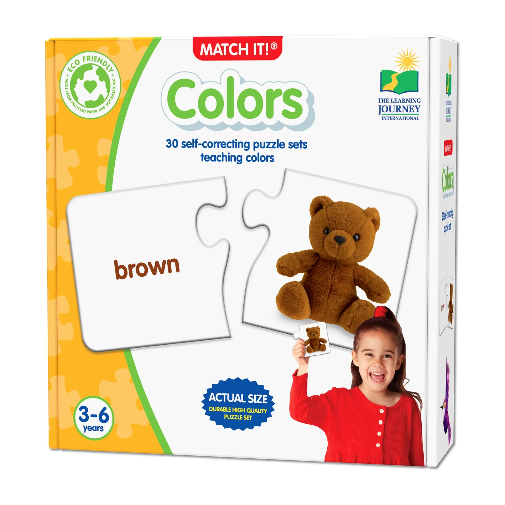 AreYouGame Match It! - Colors - Interactive Color Matching Puzzle* Puzzles|Preschool Education Toys & Activities