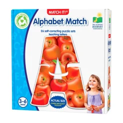 AreYouGame Match It! Alphabet Discovery - Educational Puzzle Game* Puzzles|Preschool Education Toys & Activities
