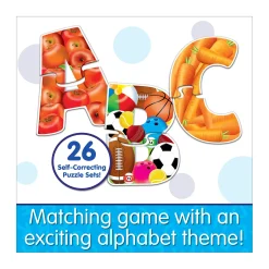 AreYouGame Match It! Alphabet Discovery - Educational Puzzle Game* Puzzles|Preschool Education Toys & Activities