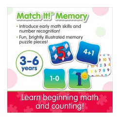 AreYouGame Match It! Math Memory - Educational Counting and Sorting Game* Toddler & Preschool Games & Puzzles