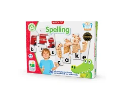 AreYouGame Match It! Spelling - Vibrant Puzzle for Early Readers* Puzzles|Preschool Education Toys & Activities