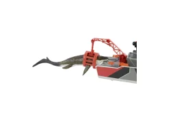 Macy's - Supplier Matchbox Jurassic World 1:64 Mosasaurus Rescue Boat Playset* Playsets & Vehicles