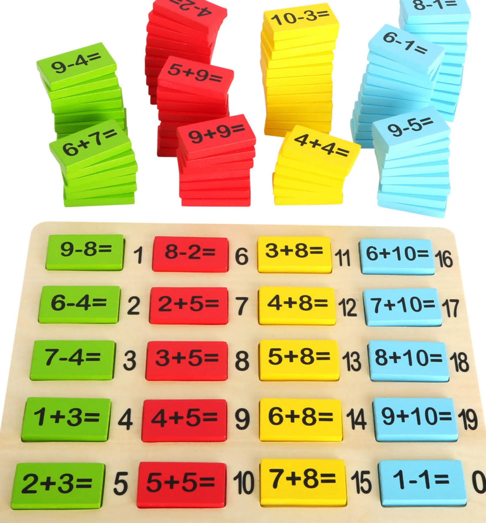 Hauck USA Inc. Math Number Tiles Educational Toy* Math Toys|Math, Counting & Time