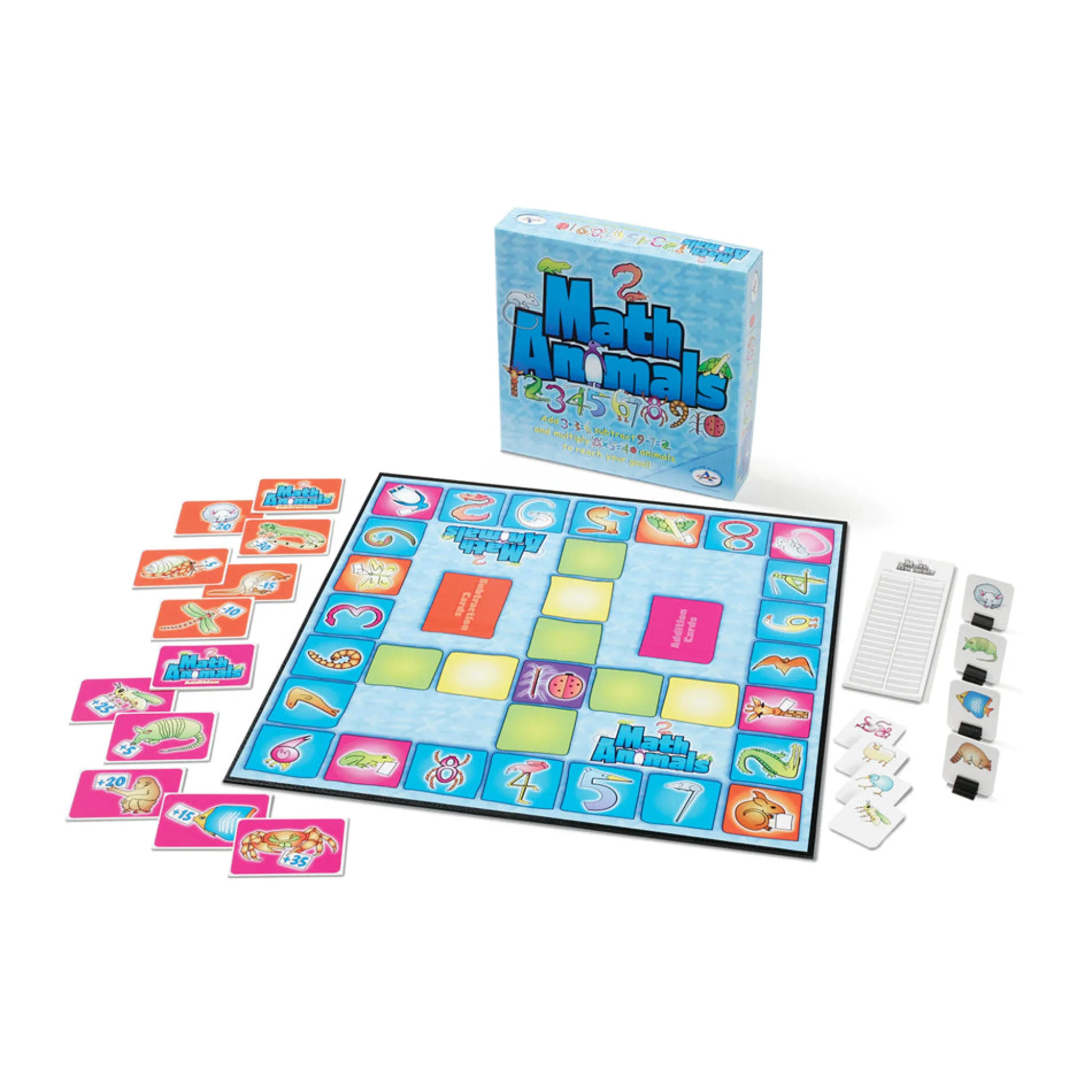 AreYouGame MathAnimals Educational Board Game for Kids* Board Games|Role-Playing Games