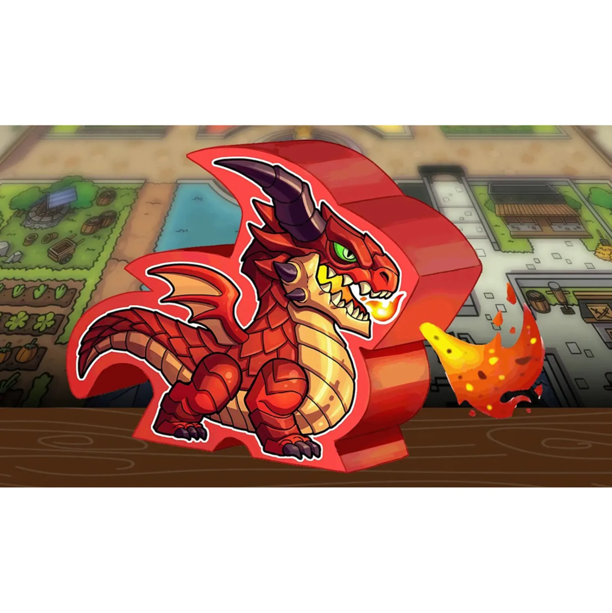 Flat River Group Meeples & Monsters Medieval Fantasy Board Game by AEG* Board Games|Role-Playing Games