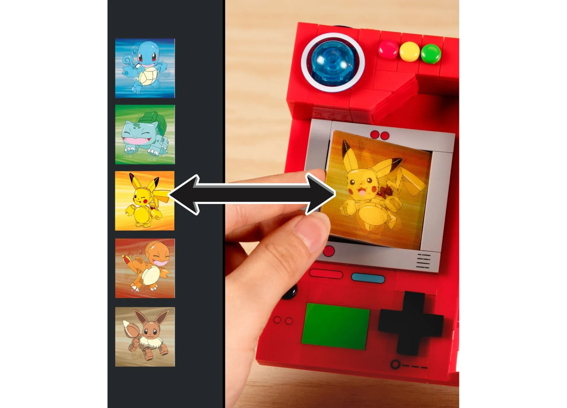Macy's - Supplier Mega Construx Pokémon 322-Piece Kanto Region Pokédex Building Kit - Model HYM37* Mega Construx|Pokemon