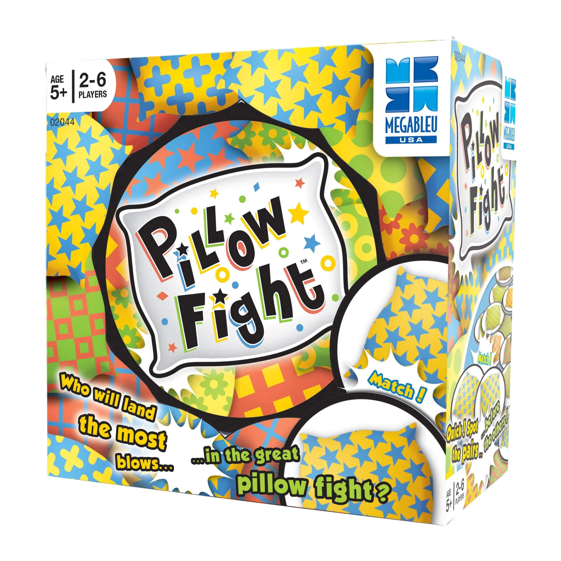AreYouGame Megableu USA Pillow Fight Card Game - Portable Tin Edition* Card Games