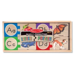 Educators Resource Melissa & Doug Alphabet Adventure Wooden Puzzle - Self-Correcting Letter Pieces* Puzzles|Preschool Education Toys & Activities