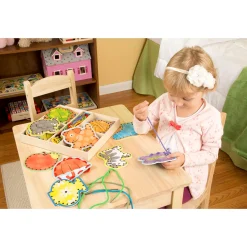 Educators Resource Melissa & Doug Alphabet Lacing Cards - Educational Learning Toy* Preschool Education Toys & Activities