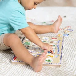 Educators Resource Melissa & Doug Alphabet Sound Puzzle - Vibrant 26-Piece Learning Toy* Puzzles|Preschool Education Toys & Activities
