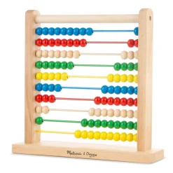 Educators Resource Melissa & Doug Classic Wooden Abacus - Counting & Color Learning Toy* Preschool Education Toys & Activities
