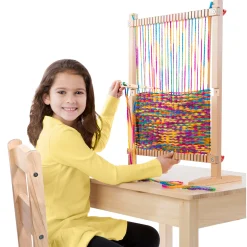 Educators Resource Melissa & Doug Colorful Multi-Craft Weaving Loom Kit* Crafts & Activities