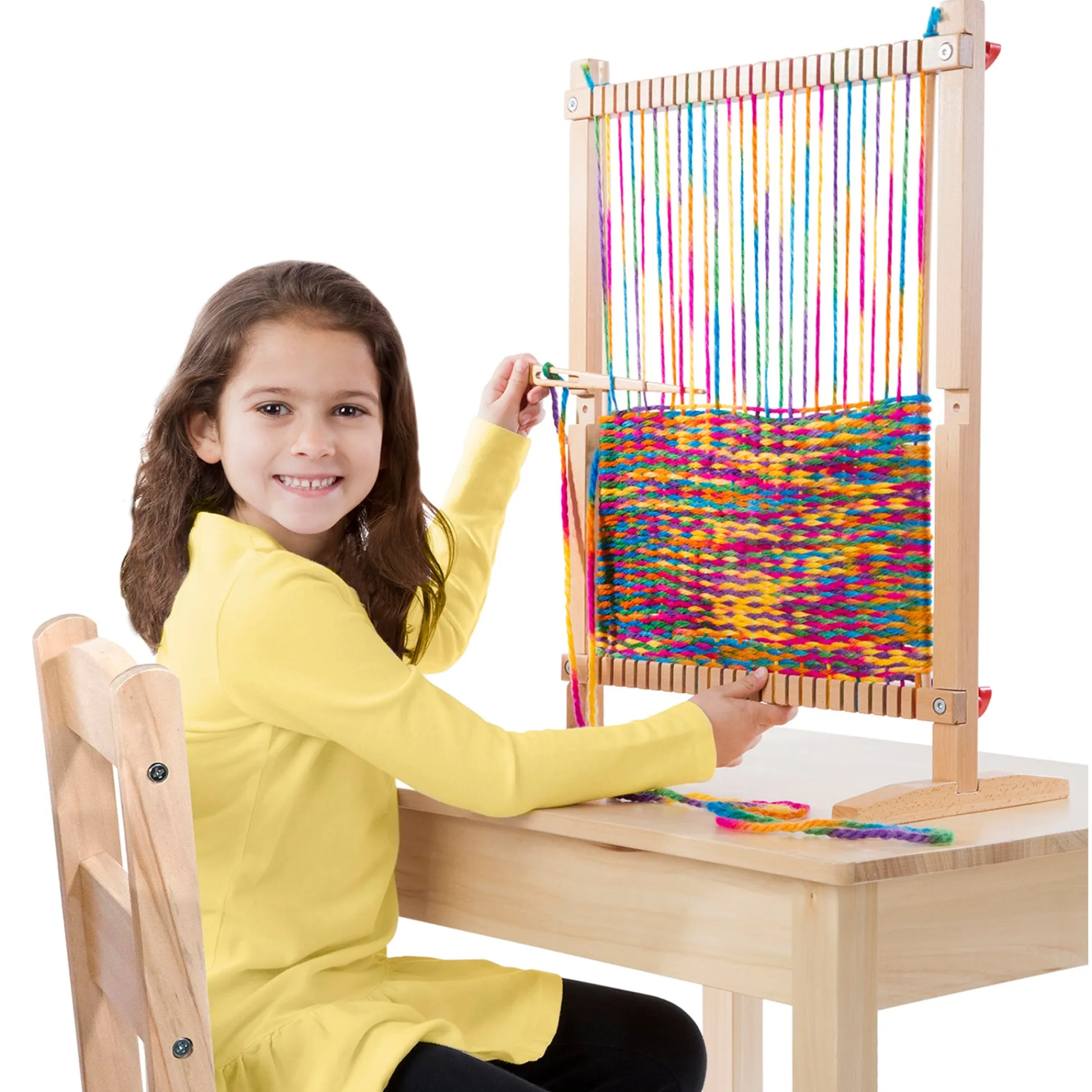 Educators Resource Melissa & Doug Colorful Multi-Craft Weaving Loom Kit* Crafts & Activities