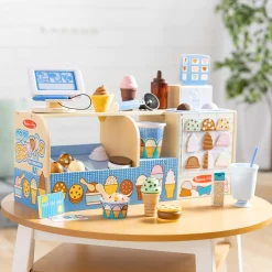 Educators Resource Melissa & Doug Cool Scoops Ice Creamery Playset* Kitchens & Play Food|Dress Up