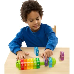Educators Resource Melissa & Doug Counting Caterpillar - Colorful Number Sorting Wooden Toy* Preschool Education Toys & Activities