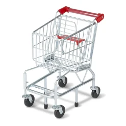 Educators Resource Melissa & Doug Deluxe Metal Shopping Cart Toy* Kitchens & Play Food|Dress Up