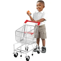 Educators Resource Melissa & Doug Deluxe Metal Shopping Cart Toy* Kitchens & Play Food|Dress Up