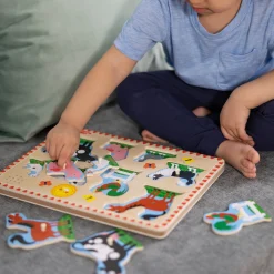 Educators Resource Melissa & Doug Farm Animals Sound Puzzle - 8-Piece Interactive Learning Toy* Puzzles