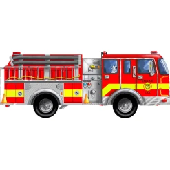 Educators Resource Melissa & Doug Fire Truck 4' Floor Puzzle - 24 Pieces* Puzzles