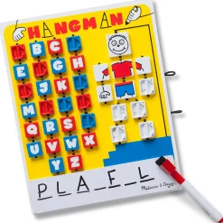 Educators Resource Melissa & Doug Flip-to-Win Hangman Travel Game, 2-Pack* Classic Games
